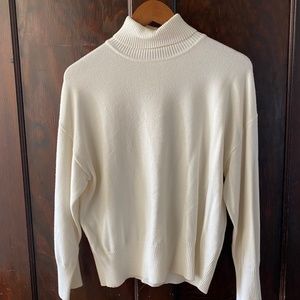 Classic White Turtleneck